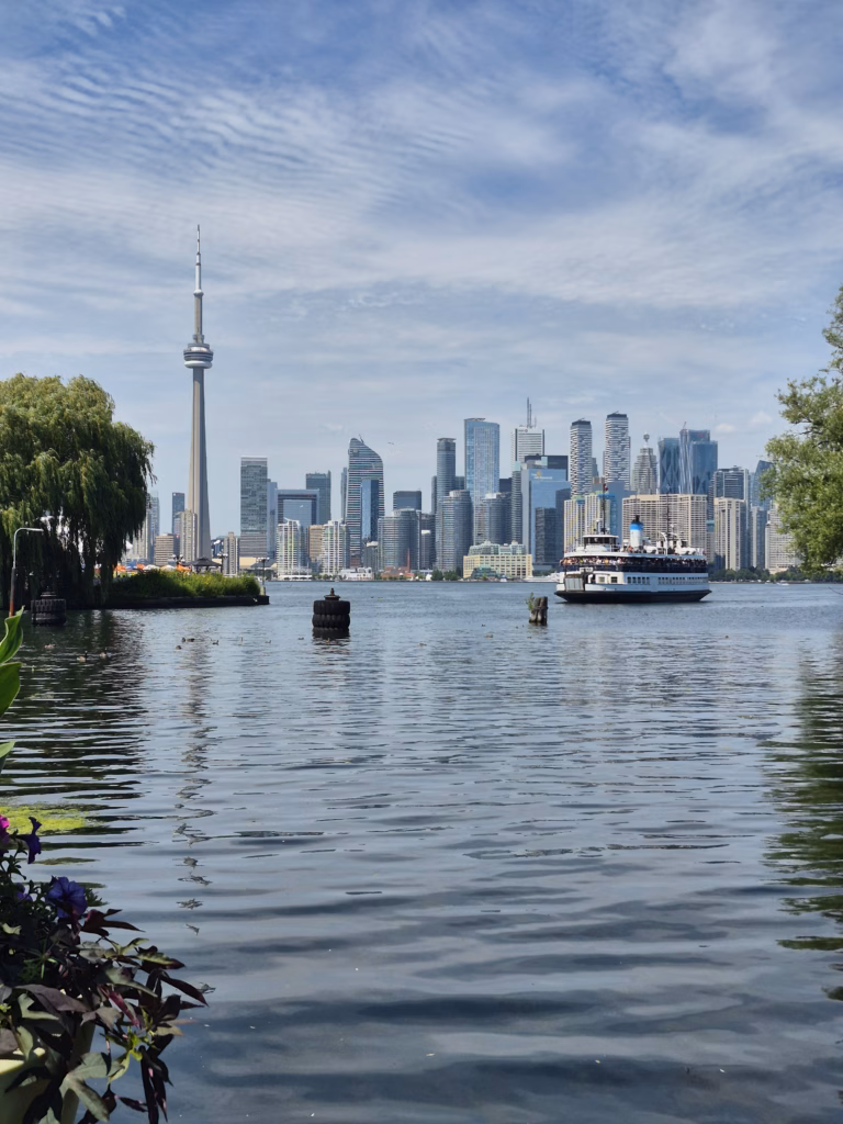 Toronto Downtown along Lake Ontario